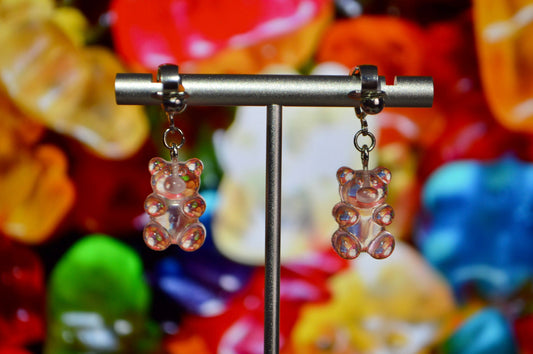 Gummy Bear Clip On Earrings