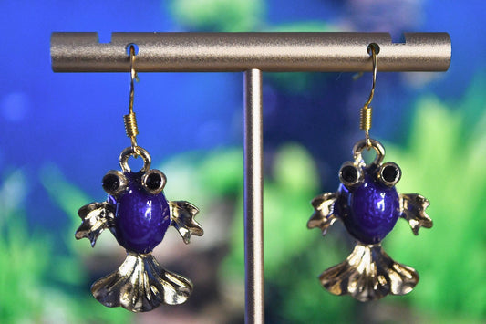 Fish Clip On Earrings