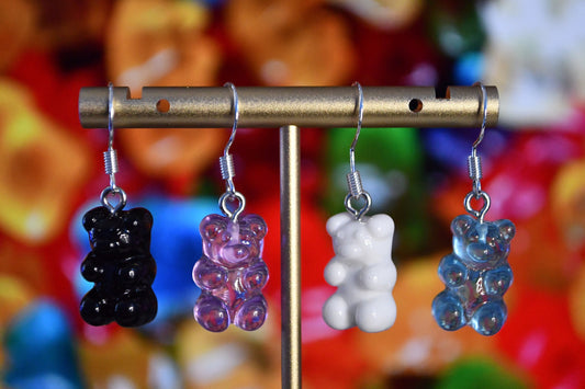 Gummy Bear Clip On Earrings
