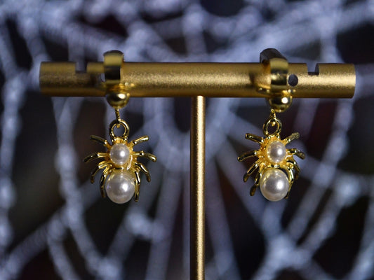 Spider Earrings Clip On Earrings