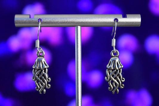 Jellyfish Clip On Earrings