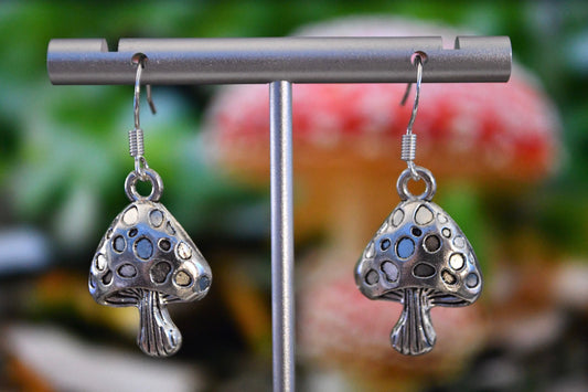 Mushroom Magical Earrings Clip On Earrings