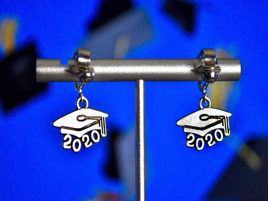 Graduation 2020 Clip On Earrings