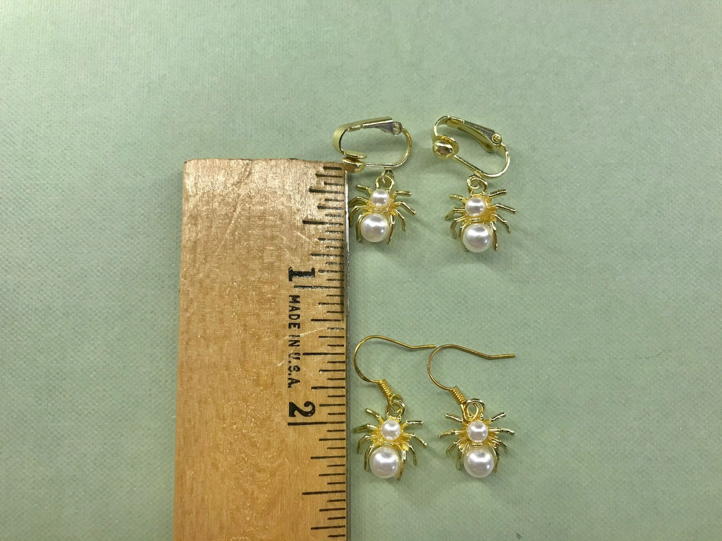 Spider Earrings Clip On Earrings