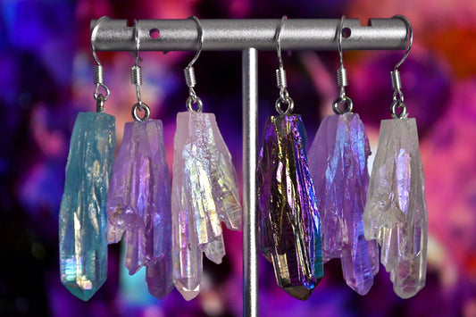 Crystal Clip On Earrings
