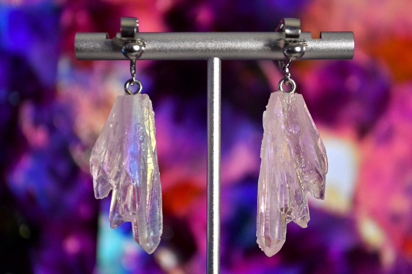 Crystal Clip On Earrings