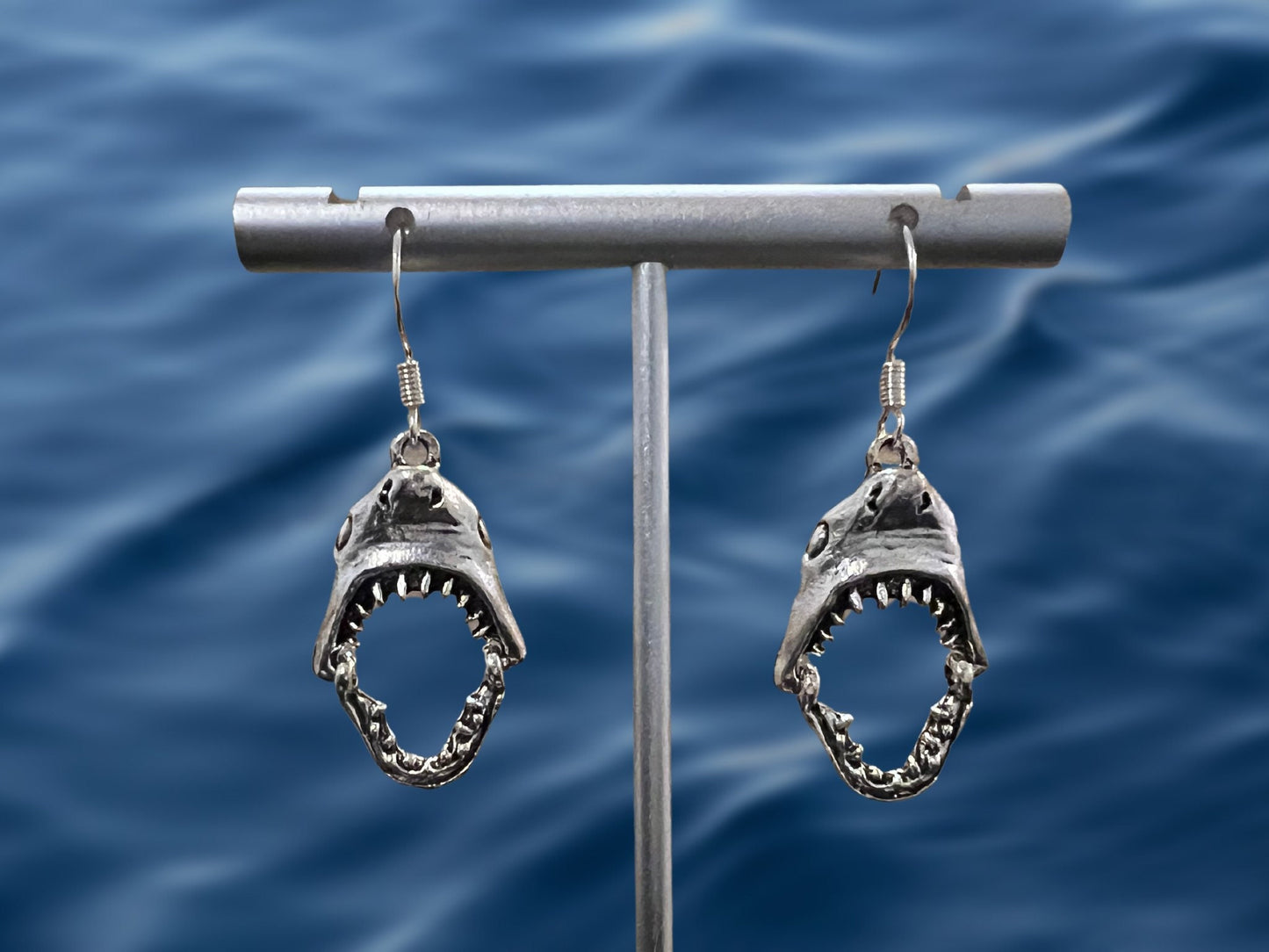 Shark Clip On Earrings