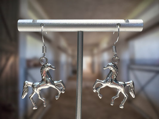 Horse Clip On Earrings